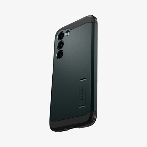 ACS05623 - Galaxy S23 Ultra Case Tough Armor in black showing the back